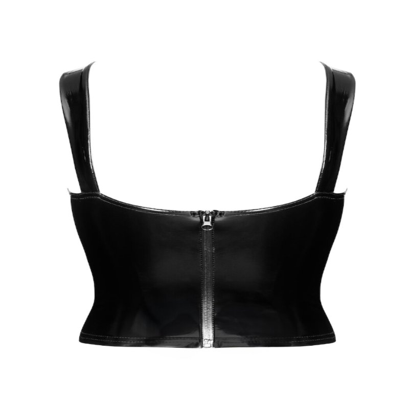 Корсет Noir Handmade F379 Dominae Frontbind PVC Corset Top M