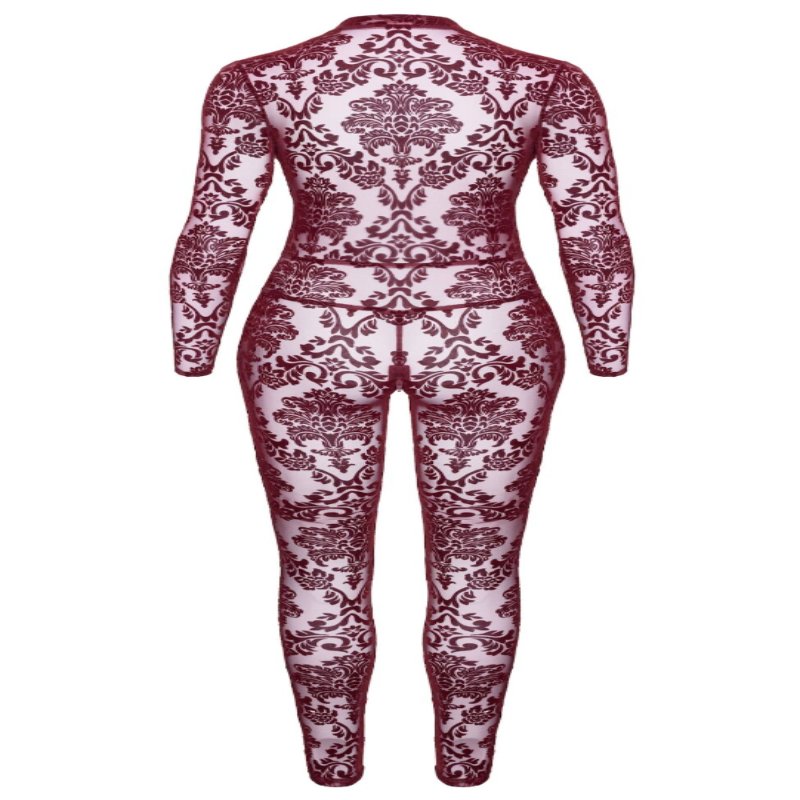 Бодістокінг Noir Handmade F382 Kink Royal Catsuit M