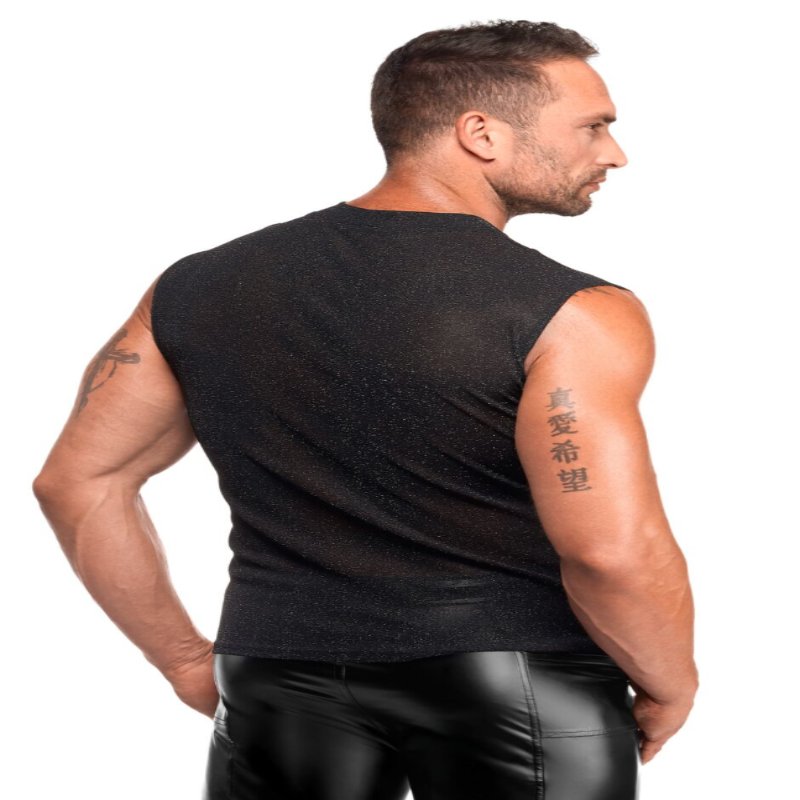 Чоловіча футболка Noir Handmade H083 Onyx skin tank XXL