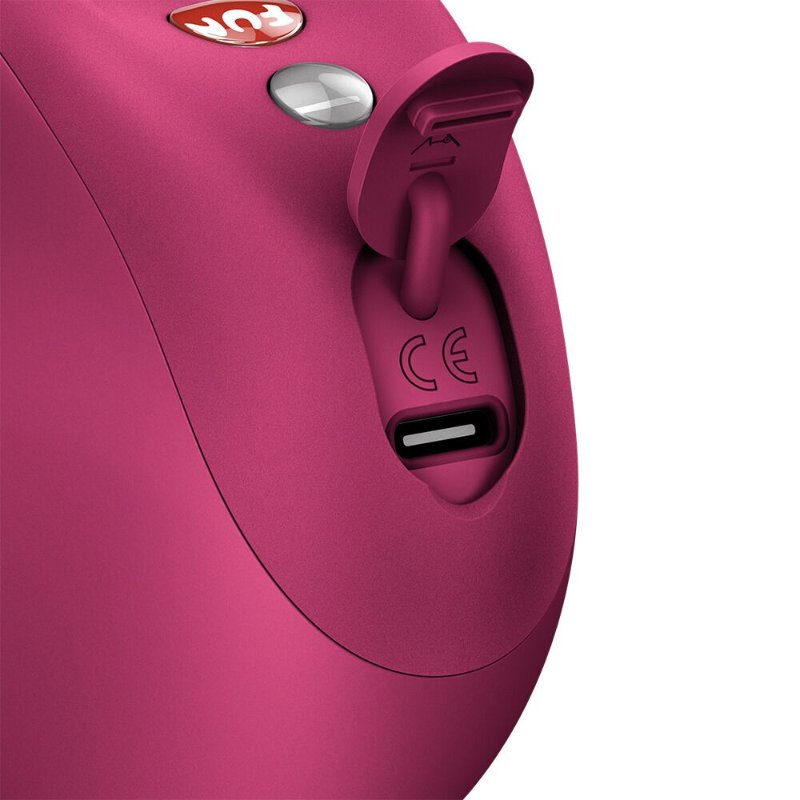 Вакуумний стимулятор Fun Factory MEA Wine Red, унікальні режими, функція посторгазм