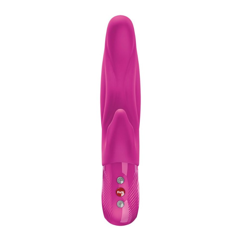 Вібратор-кролик для точки А Fun Factory LADY BI Magenta, 2 мотори, 12 режимів