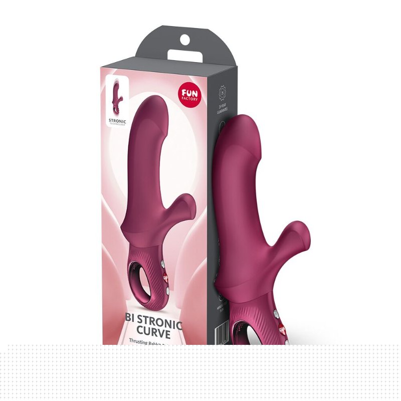 Пульсатор Fun Factory Bi Stronic Curve Wine Red