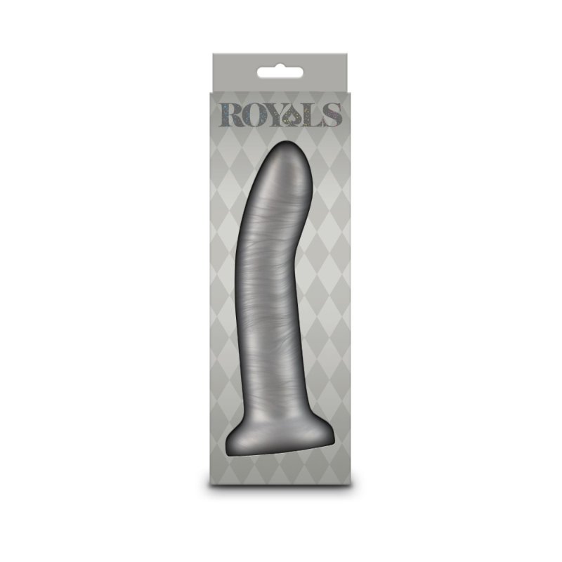 Дилдо NS Novelties Royals - 7" Charlie - Metallic Champagne