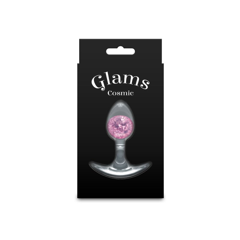 Анальна пробка NS Novelties Cosmic Glams - Small - Pink