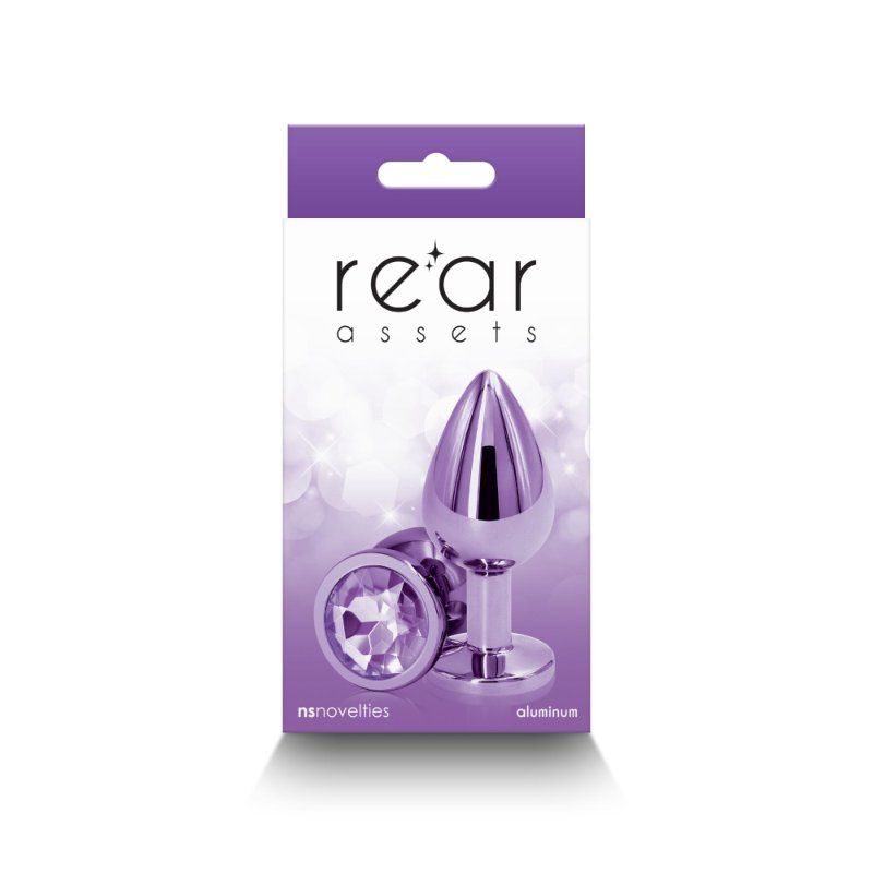 Анальна пробка NS Novelties Rear Assets - Medium - Purple
