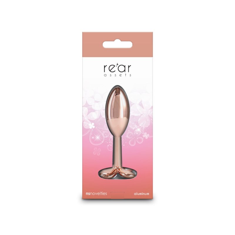 Анальна пробка NS Novelties Rear Assets - Clover - Rose Gold