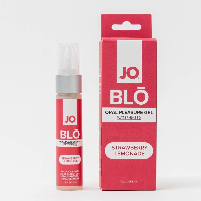 Гель для оральних пестощів JO - BLO - Strawberry Lemonade 30 мл