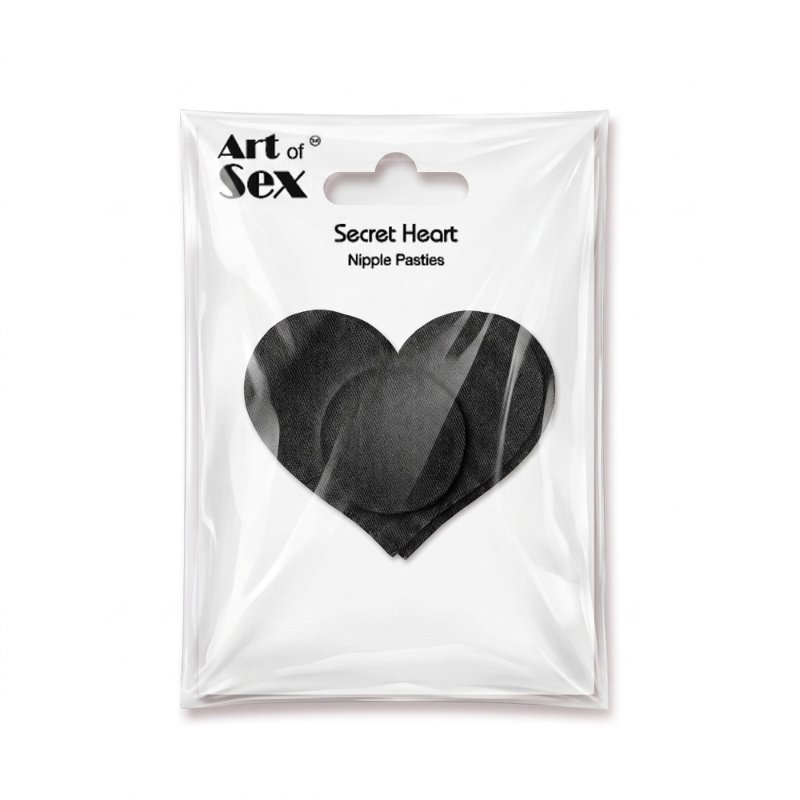 Пестис-сердечка Art of Sex - Secret Heart, чорний