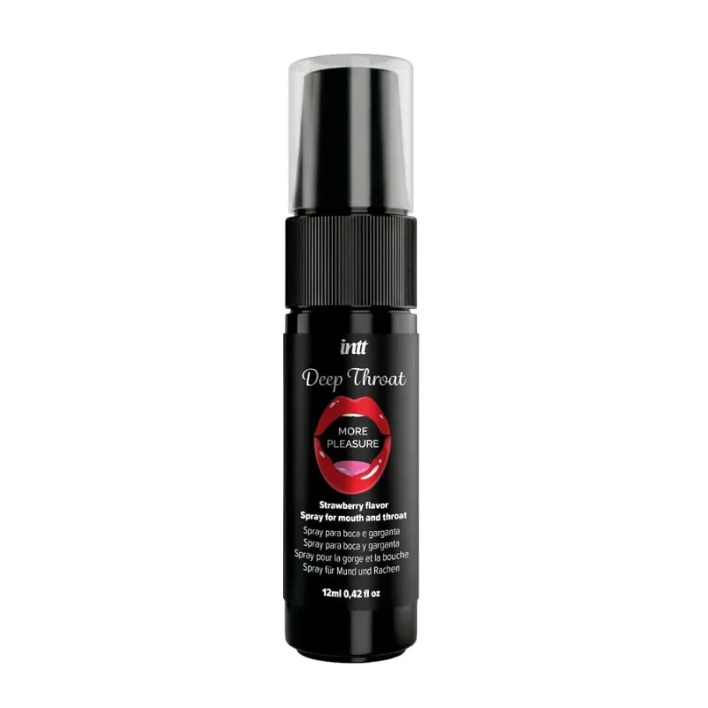 Спрей для глибокого мінету Intt Deep Throat Oral Spray Strawberry (12 мл)