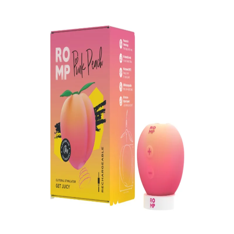 Вакуумний кліторальний стимулятор Romp Pink Peach