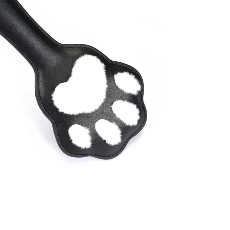 Паддл у вигляді котячої лапки Liebe Seele Round Paddle Black/White