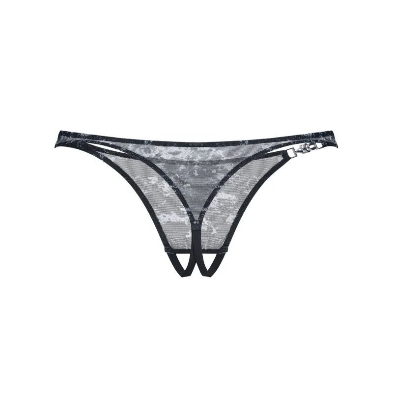 Трусики Obsessive Corrosis crotchless thong S/M