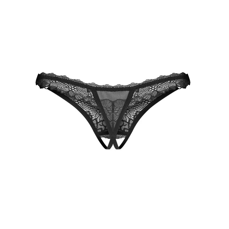Трусики Obsessive Deina More crotchless thong L/XL