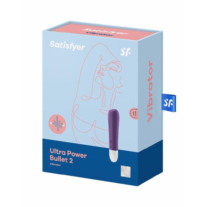 Віброкуля перезаряджувана Satisfyer Ultra Power Bullet 2 Violet