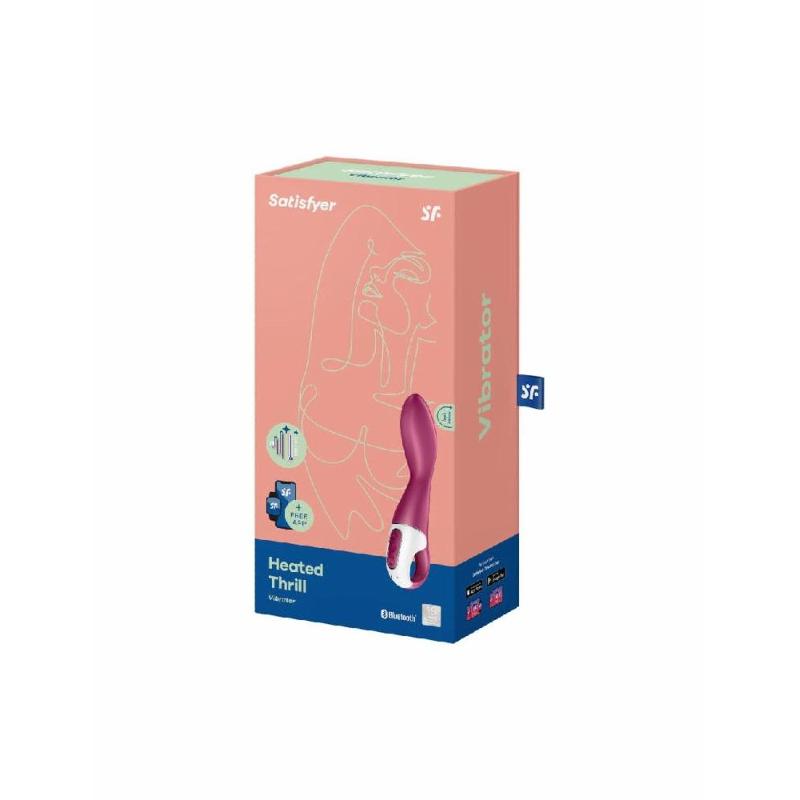 Смарт-вібратор точки G Satisfyer Heated Thrill з функцією підігріву