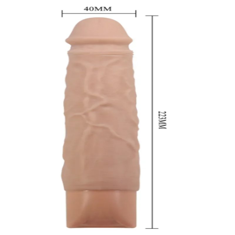 Перезаряжаемый вибратор реалистик Pretty Love - Osric Realistic Vibrating Dildo, BW-500081