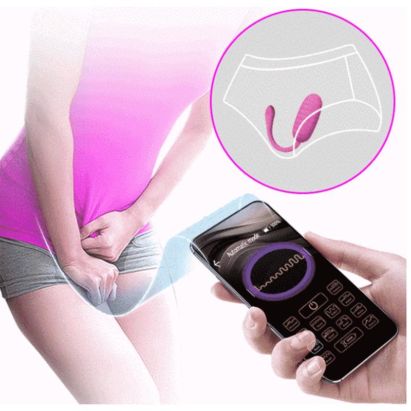 Виброяйцо управляемое смартфоном Pretty Love - Kirk Mobile APP remote control