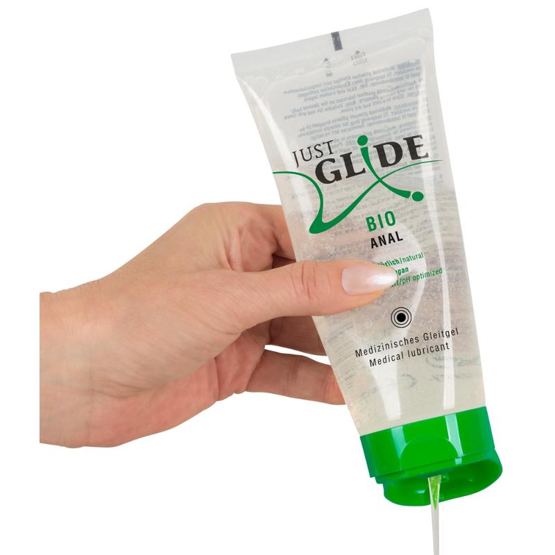Анальная органическая смазка на водной основе - Just Glide Bio Anal, 200 ml