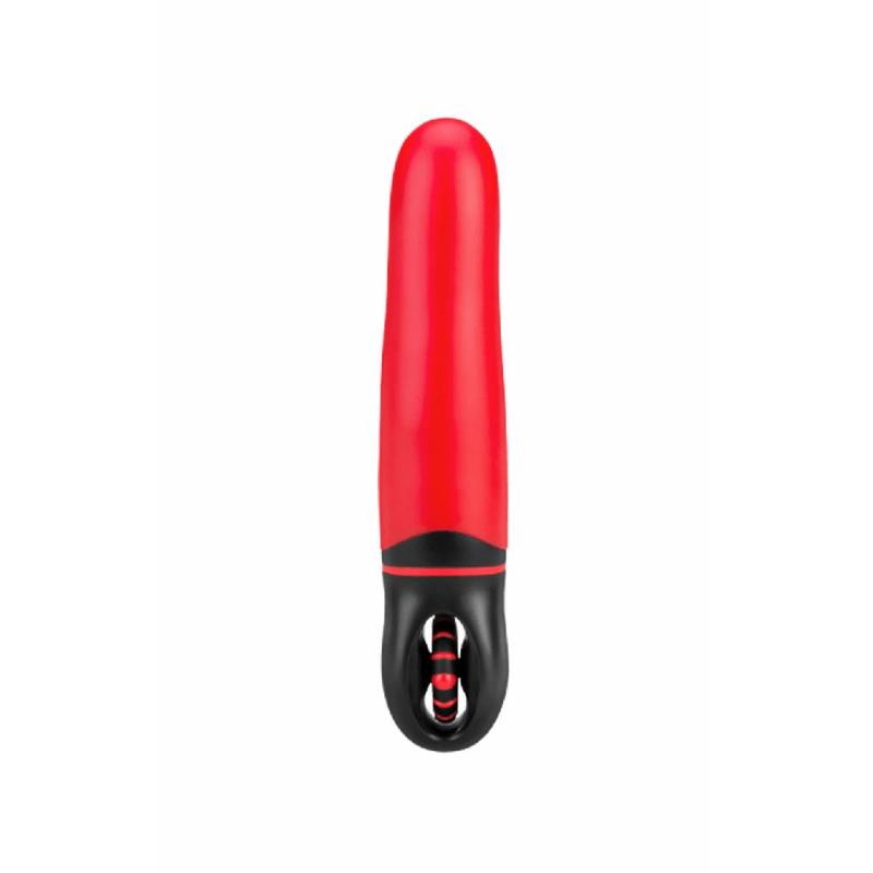 Стильный компактный вибратор AMOR BIG VIBRATOR REAL BIG Red (Приложение НЕ Функционирует!)