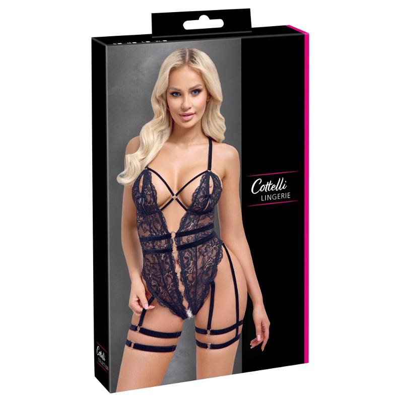 Изысканное кружевное боди от Cottelli LINGERIE  Размер M