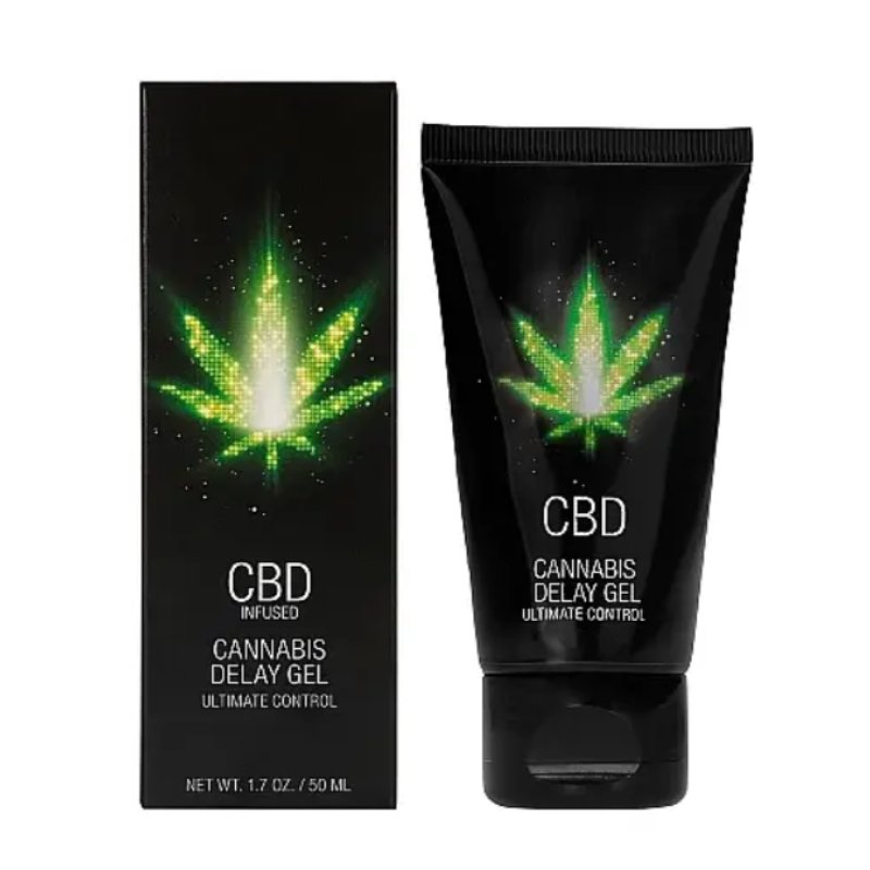 Крем пролонгирующий Shots - CBD Cannabis Delay Gel, 50 ml - зображення 1