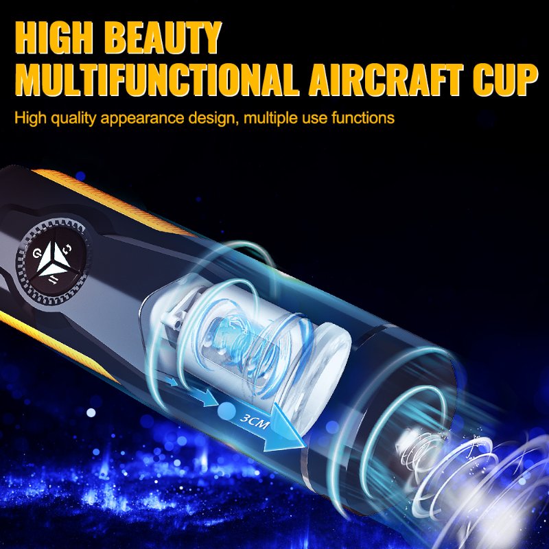 Мастурбатор “Aneemun Cup” 3D-вращение и телескопика