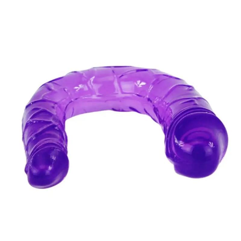 Двойной фаллоимитатор «Double dong» Purple