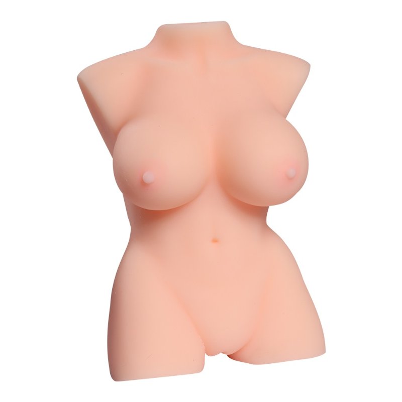 Мастурбатор мини-торс  вагина-анус Bella Mini sex doll  без вибрациицвет телесный