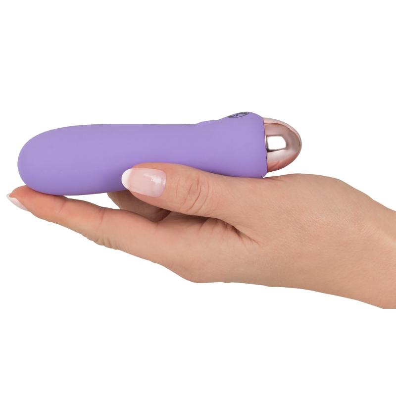 Фиолетовый мини-вибратор Cuties Mini Vibrator с 7 различными вибрационными режимами