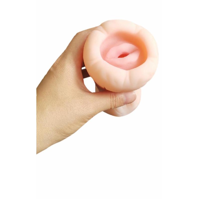 Мастурбатор Ротик Gentle hole без вибрации телесный