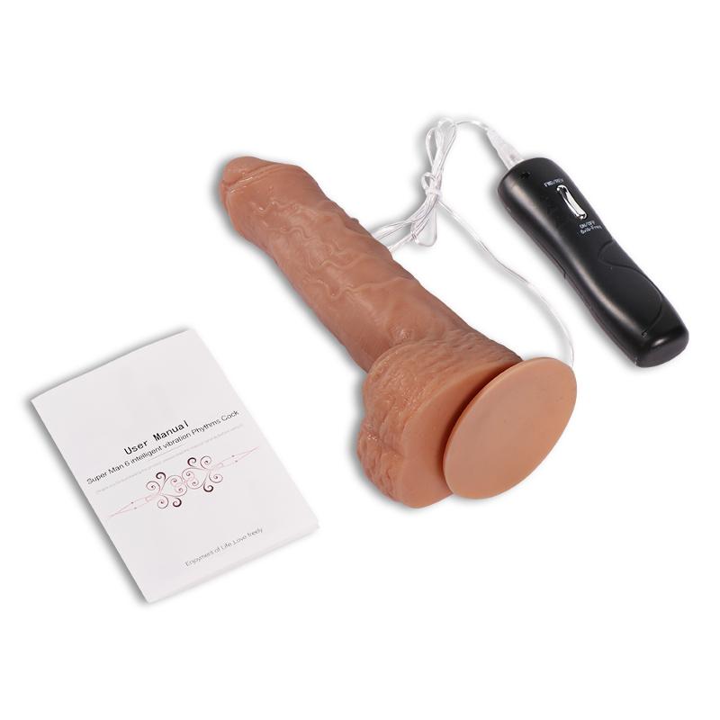 Вибратор " Parker`s penis", 6 режимов вибрации и 6 режимов ротации