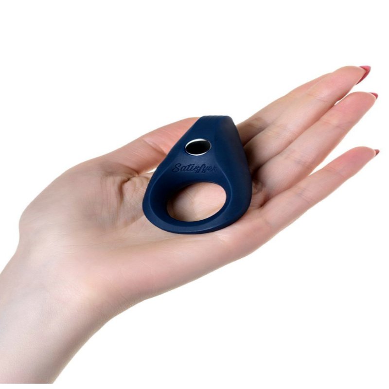 Эрекционное виброкольцо Satisfyer Rocket Ring 10 режимов вибрации черный