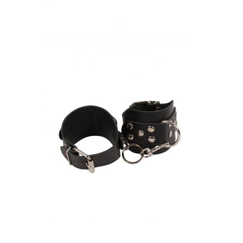 Наручники Leather Hand Cuffs, Black
