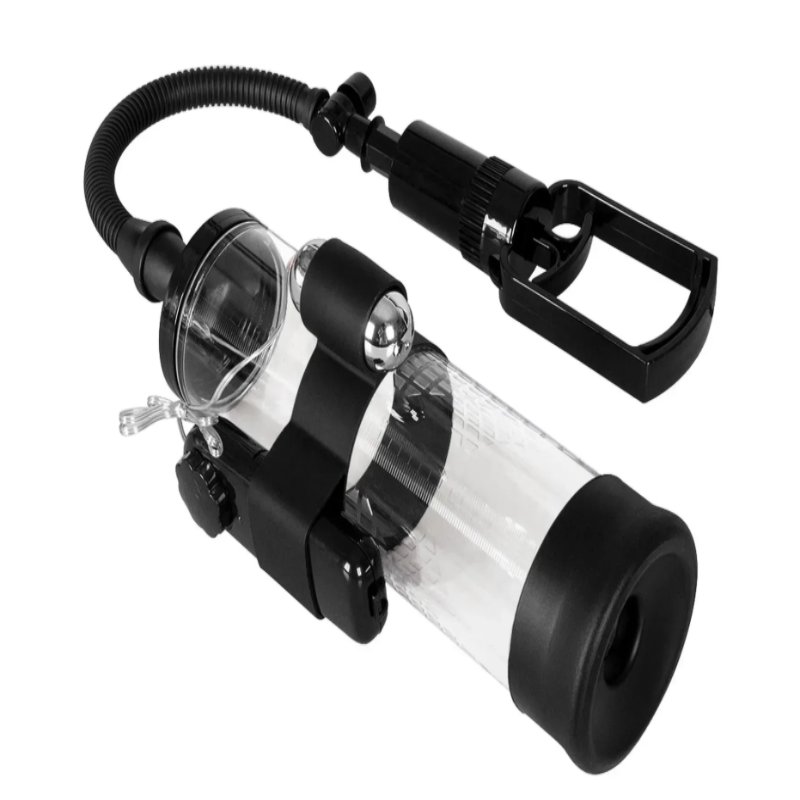 Вакуумная помпа с вибростимуляцией CANWIN Passion Pump Men Powerup - P728Z