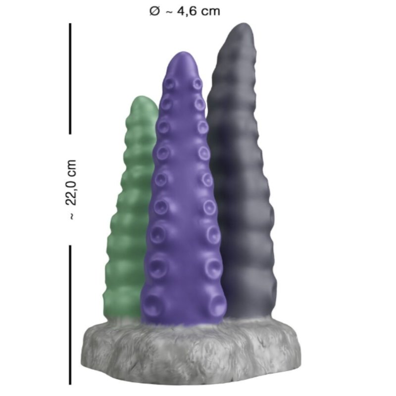Фаллоимитатор из 3 частей в  образе щупальца Triple Tentacle