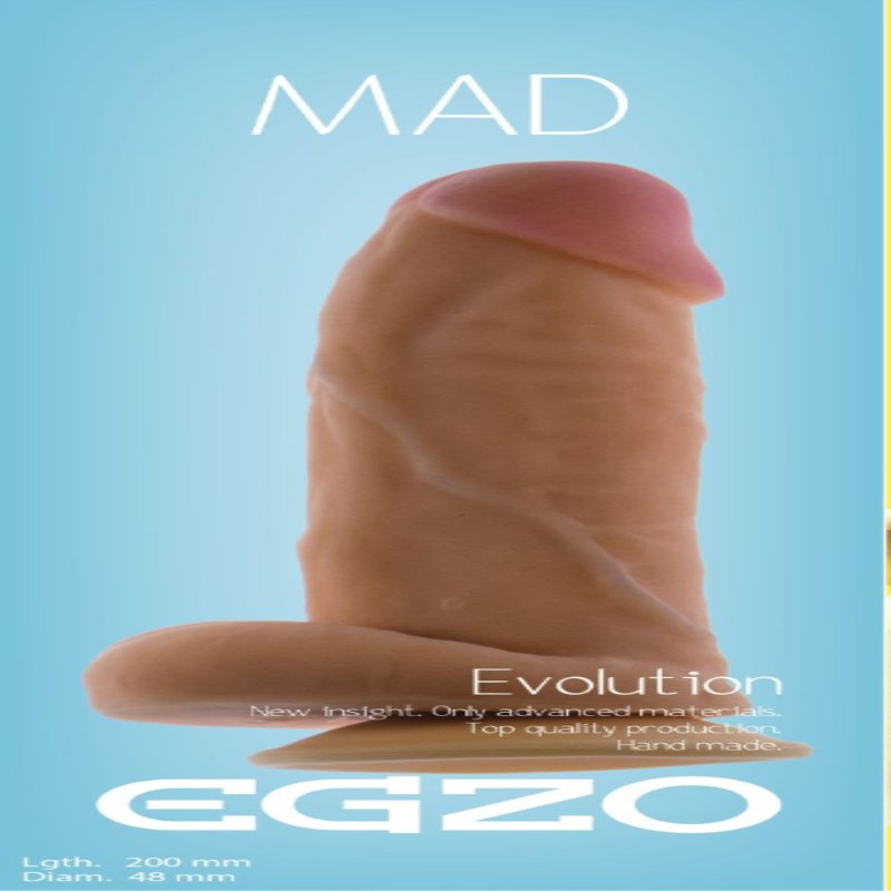 Фаллоимитатор EGZO Ciberskin DS005 ( 20 см х 4,8 см )