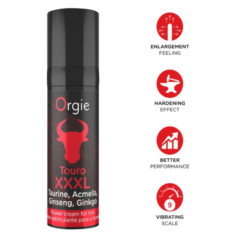 Крем для массажа пениса Orgie Touro XXXL,15 мл