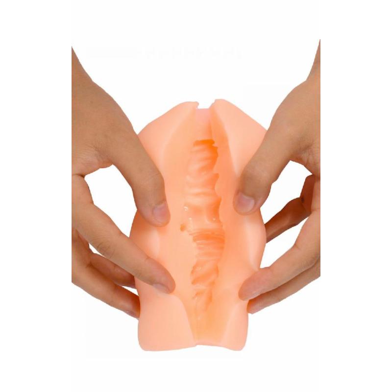 Мастурбатор Ротик Hejia Geisha Sexy Vagina stroker телесный без вибрации