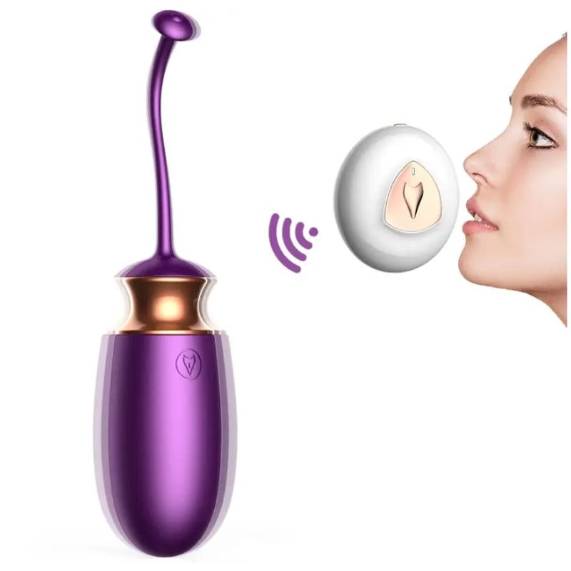 Виброяйцо с подогревом и пультом ДУ - Vibrating Silicone Love EGG USB