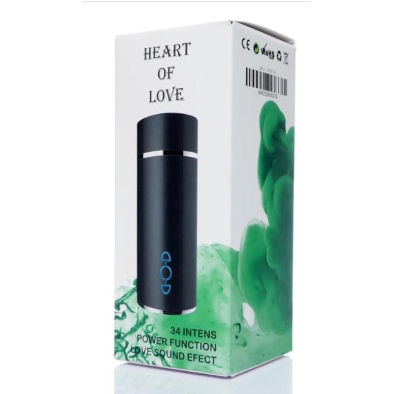 Автоматический мастурбатор вагина Boss Series: Vagina Heart Of Love 34 function USB