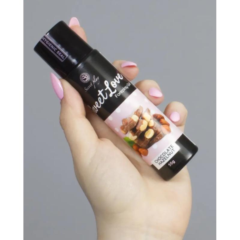 Гель для орального секса Secret Play - Sweet Love Chocolate Hazelnut Gel, 60 ml