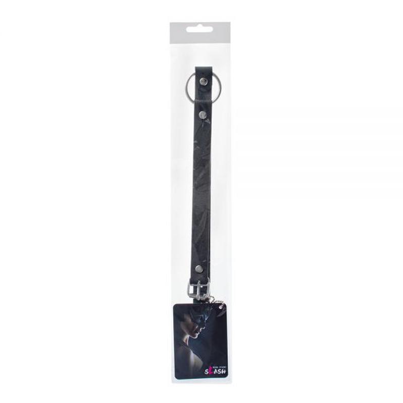 Кляп Leather O-Ring Gag, Black