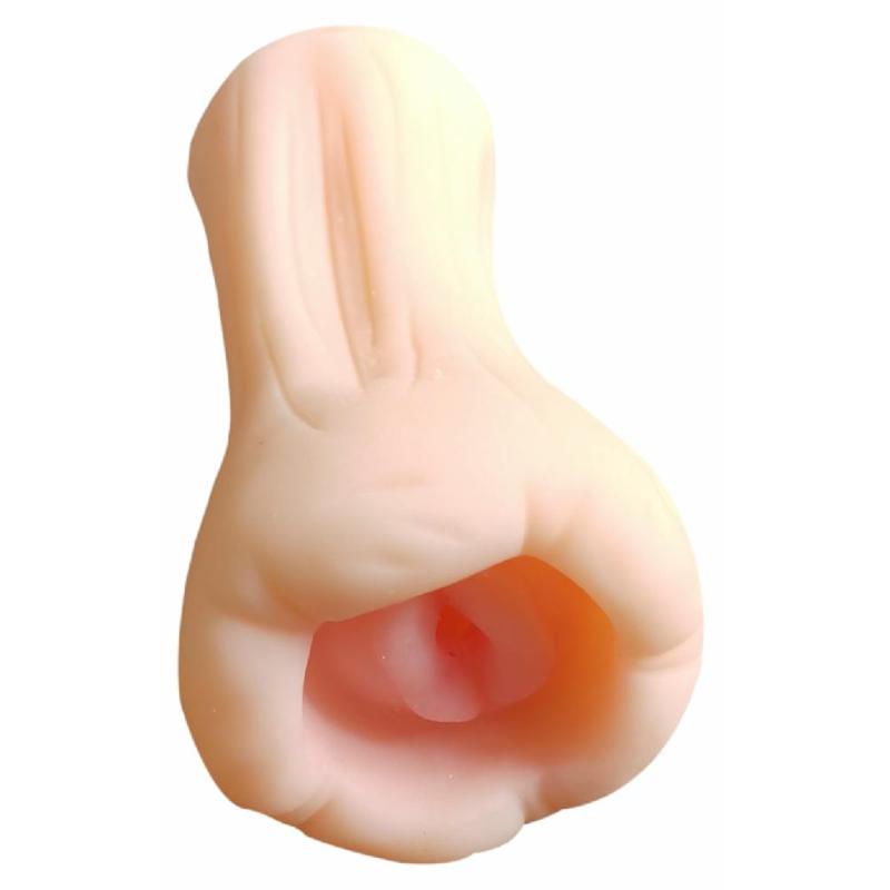 Мастурбатор Ротик Gentle hole без вибрации телесный