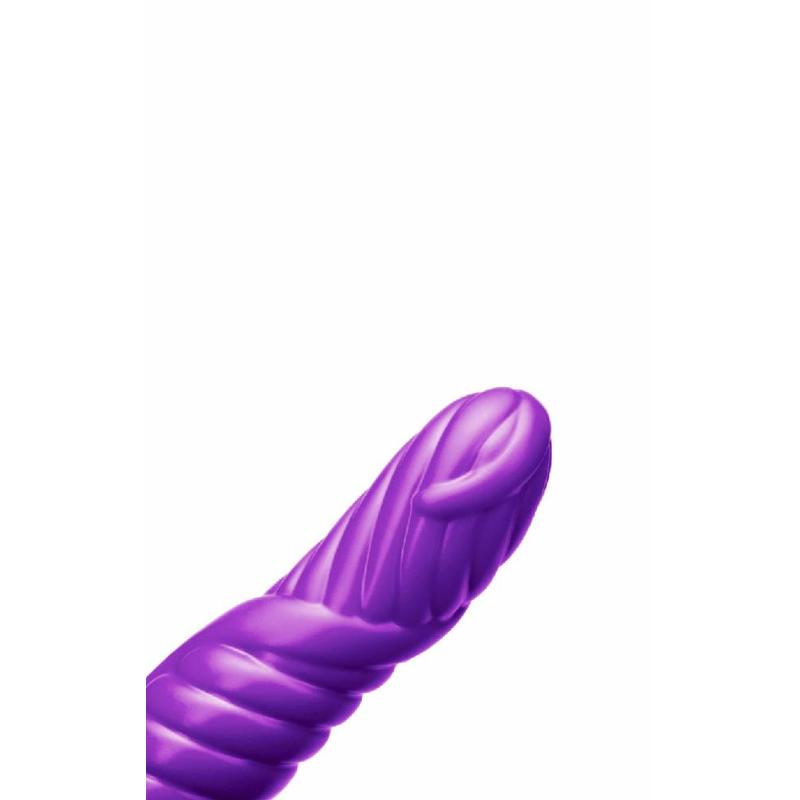 Рельефный вибратор Amor Big Herkules Violet (Приложение НЕ Функционирует!)