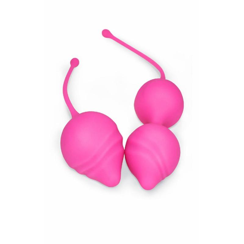Набор вагинальных шариков Kegel Pink Set цвет розовый