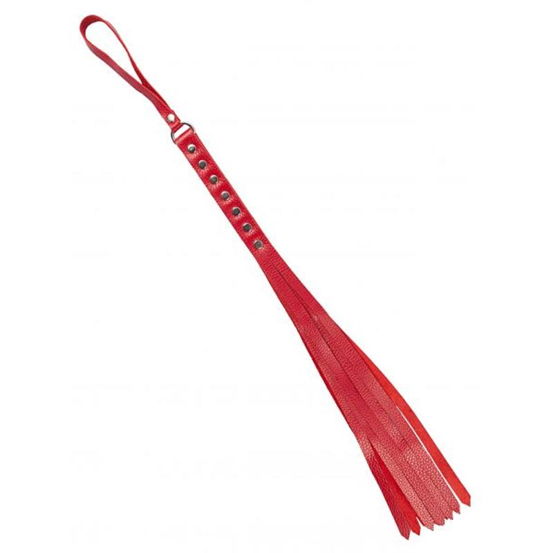 Флогер натуральная кожа Leather Floger, Red