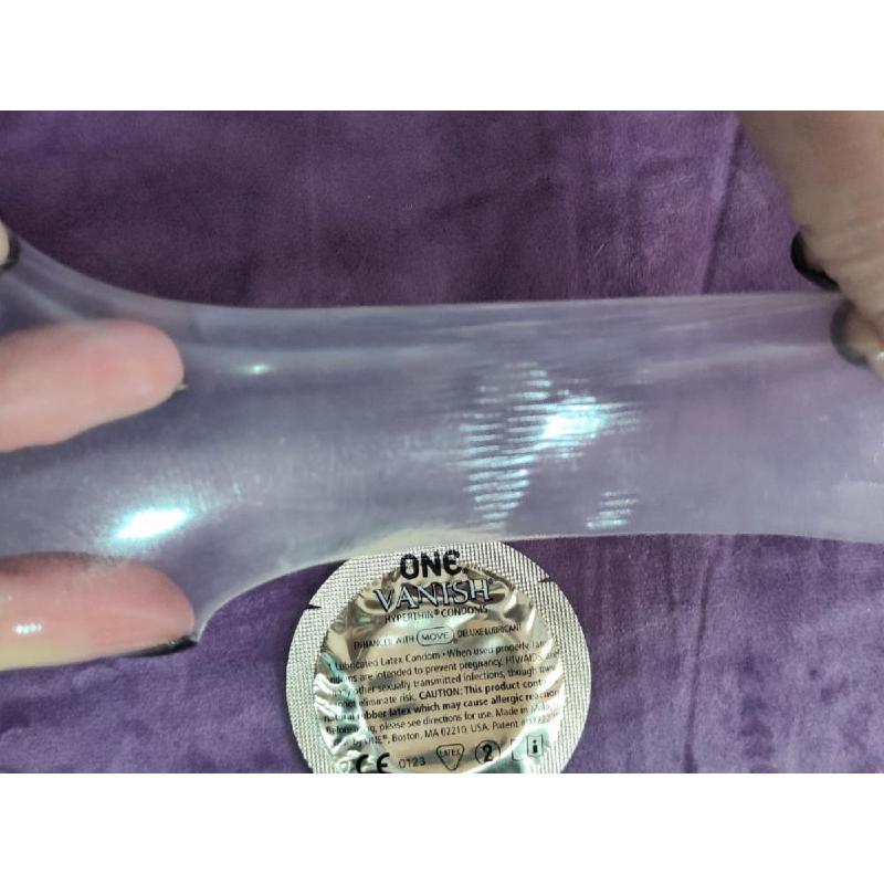 Презервативы ONE VANISH Hyperthin (гипертонкие)(по 1 шт)(упаковка может отличаться цветом и рисунком