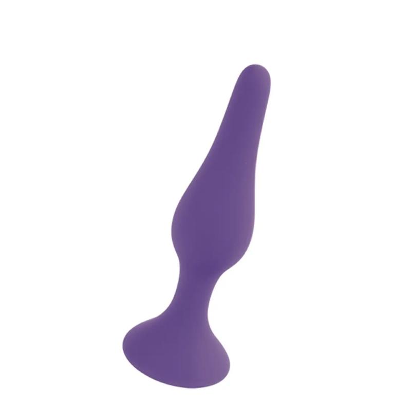 Анальный плаг Silicone Plug Purple - Small