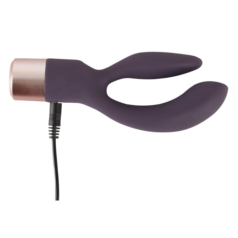 Вибратор кролик  с 10 режимов вибрации Elegant Series Double Vibe