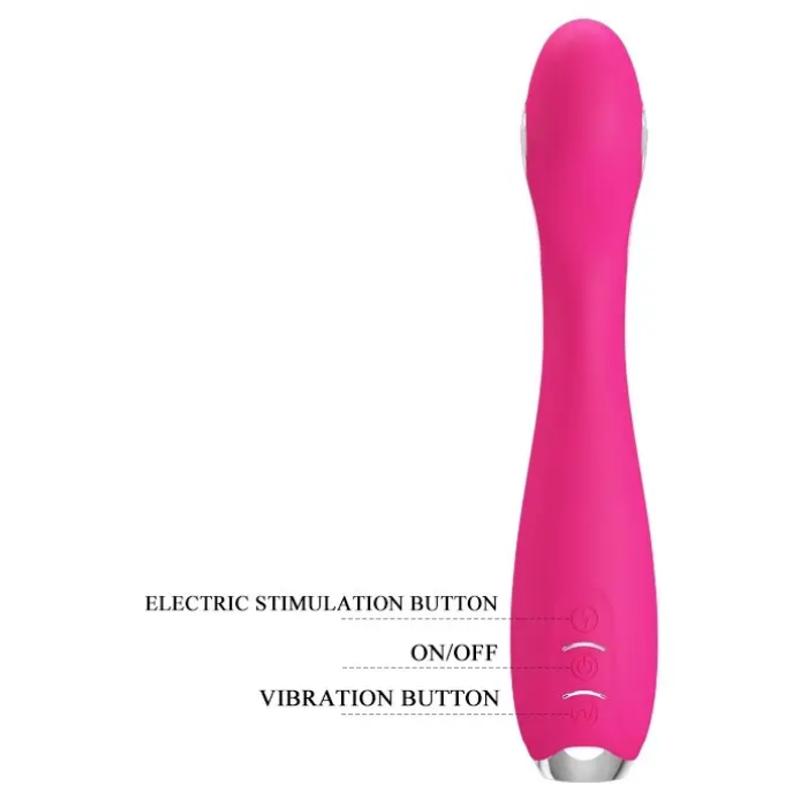 Вибратор Pretty Love HECTOR G-SPOT VIBRATOR с электростимуляцией 7 режимов вибрации и 5 электростиму